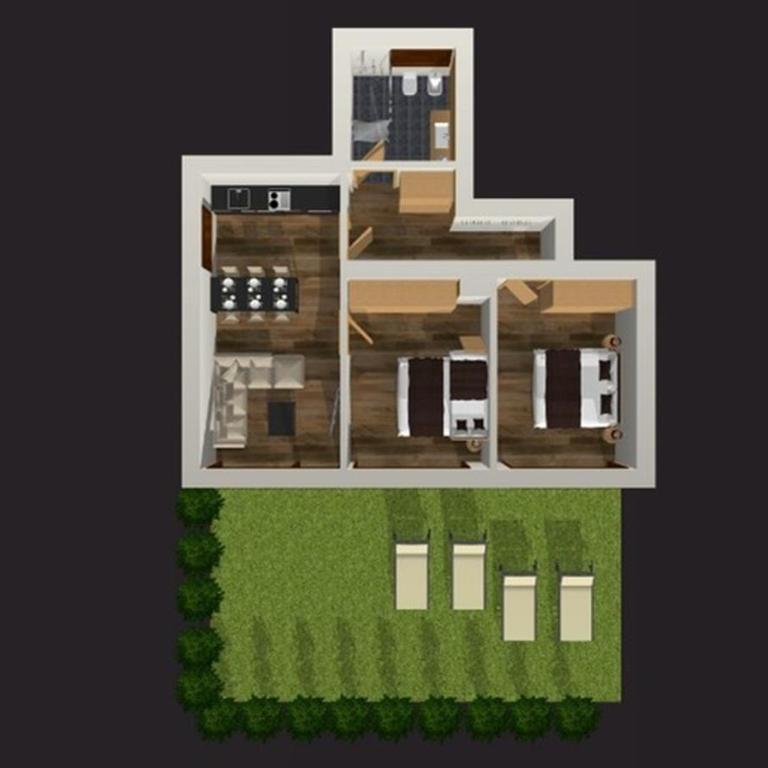 Sirena Carezza Apartments - Two-Bedroom Apartment with Mountain View - 12