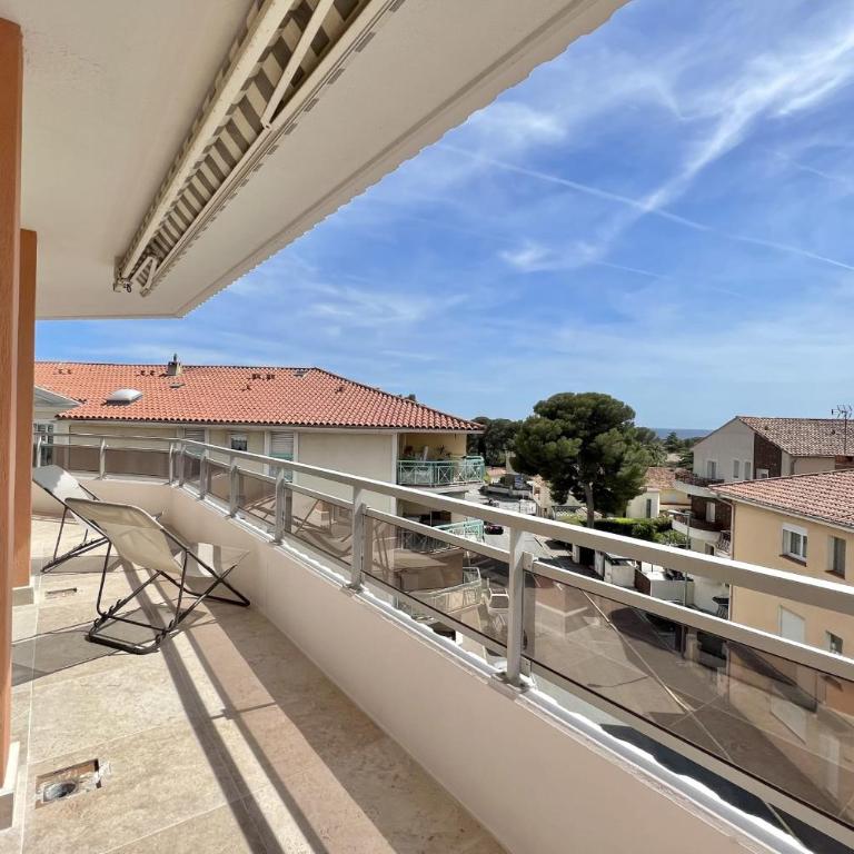 35m2 Sea View with Terrace beach by walk - Appartamento - 12