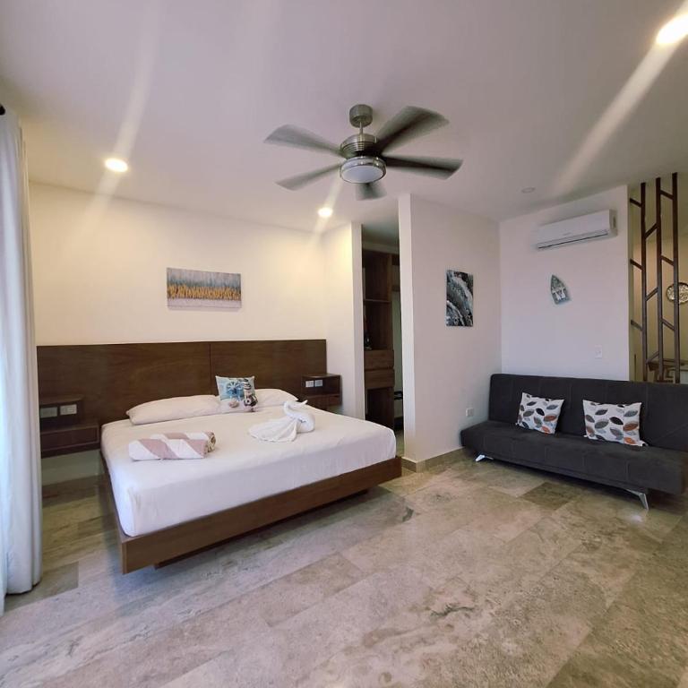 Suite privada Deluxe Itzamna playa - Apartamento Estudio - 28