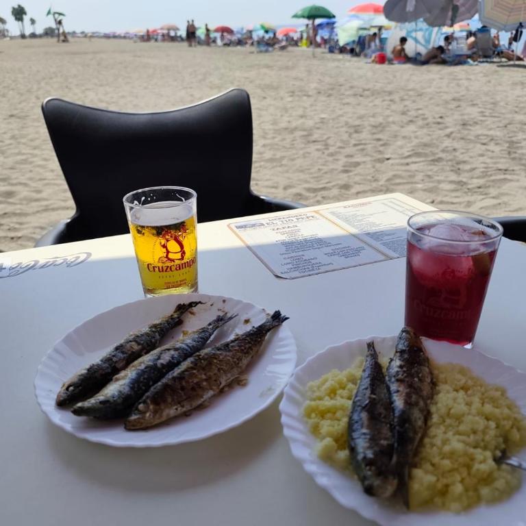 Apartamento a 50 m del mar con aire acondicionado y WiFi, Ideal familias,parejas - Apartamento de 1 dormitorio - 3