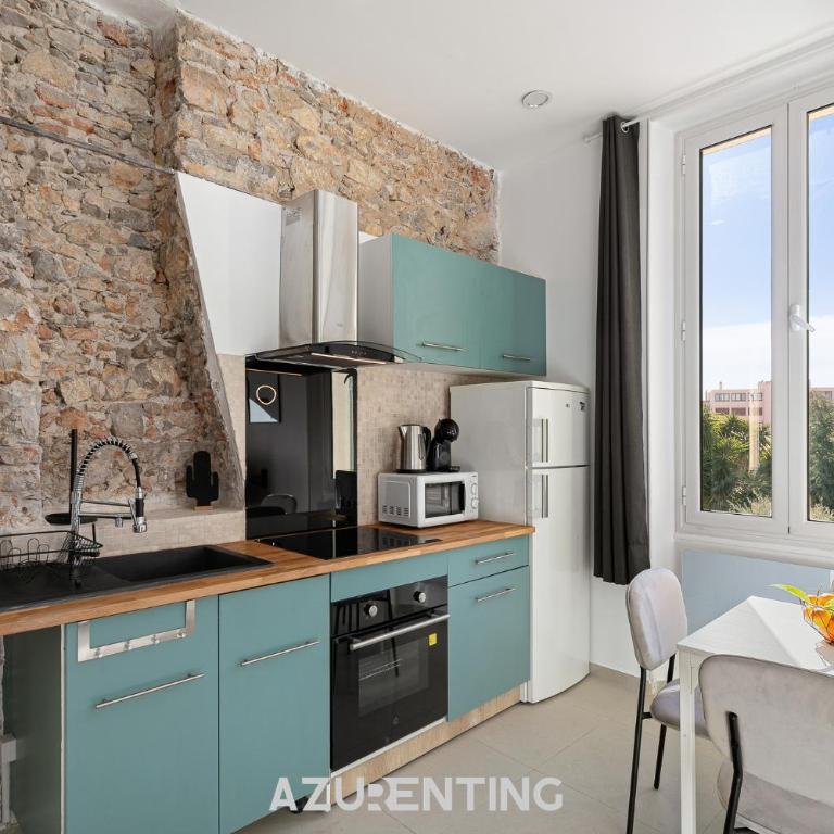 Azurenting - Bastide Mira - 1 chambre - Balcon - Apartment mit 1 Schlafzimmer und Balkon - 11
