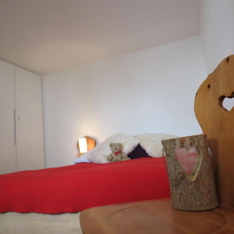 Chalet Safran - Apartment mit 1 Schlafzimmer und Bergblick - 25