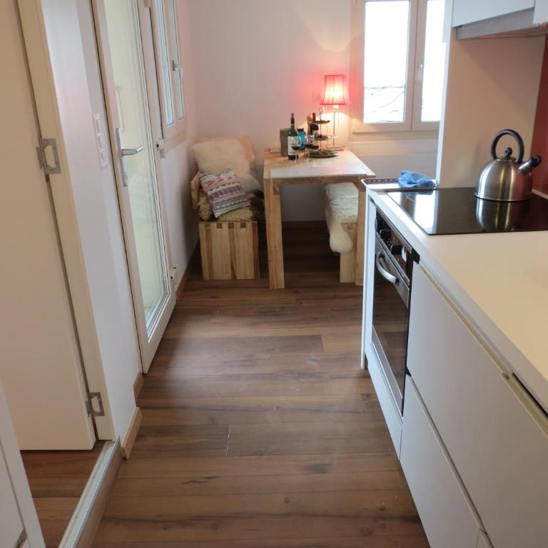 Chalet Safran - Apartment mit 1 Schlafzimmer und Bergblick - 27
