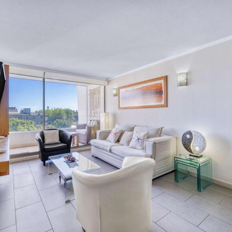 Angamos Coast Luminous Apartment 3D in Reñaca - Three-Bedroom Apartment - 3