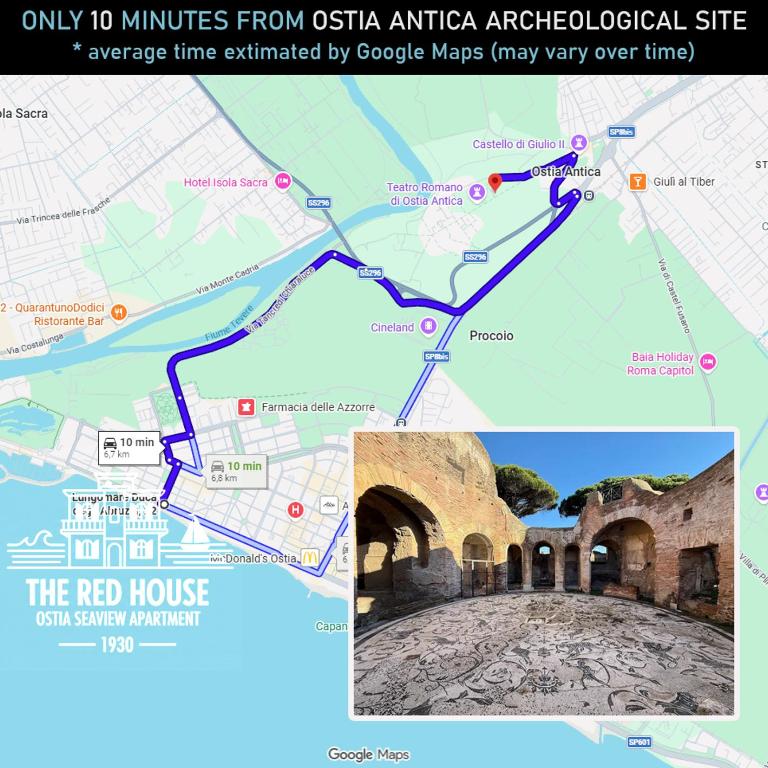 The Red House 1930 - Ostia beach apartment seaview - Appartamento con 1 Camera da Letto - 15