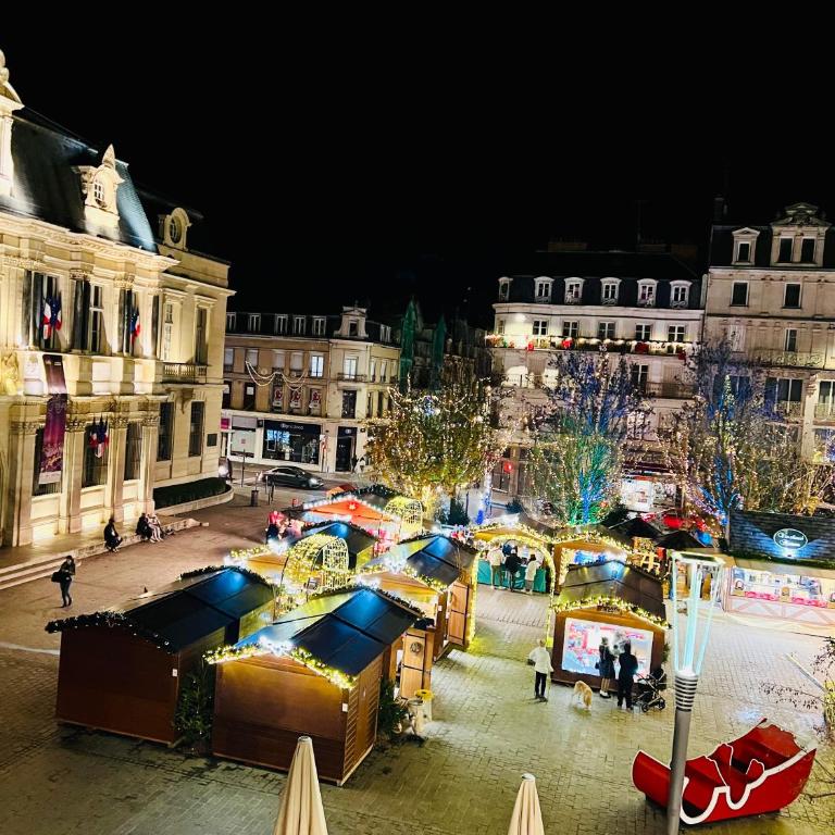 Spa et Sauna Luxueux Hyper centre avec climatisation Parking gratuit - Appartement 2 Chambres - 7