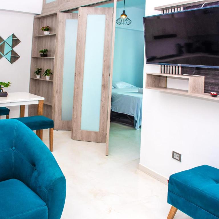 Oceanfront Sunset Apartment - Tu casa vista al mar Cartagena - Three-Bedroom Apartment with Ocean View - 18