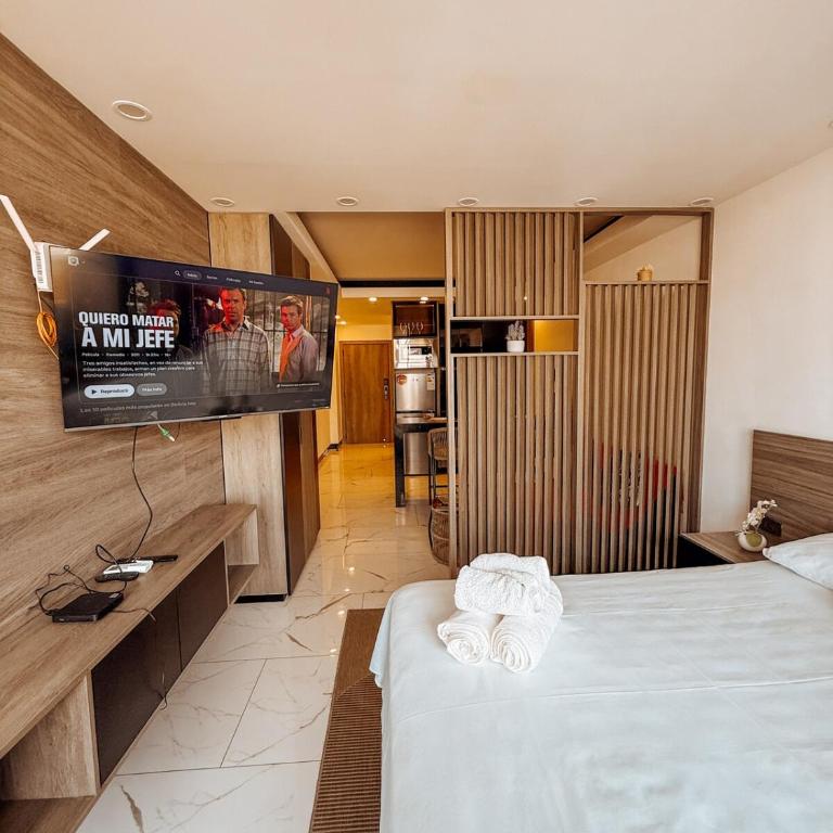 Aura, sofisticación y confort en Equipetrol - One-Bedroom Apartment - 7