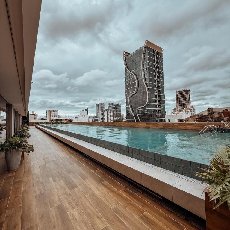 Aura, sofisticación y confort en Equipetrol - One-Bedroom Apartment - 31