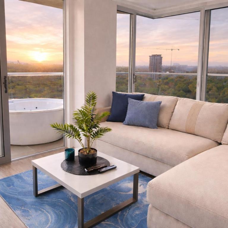 Brand new Oceanview 3 bedroom with Private Jacuzzi - Three-Bedroom Apartment with Balcony - 1