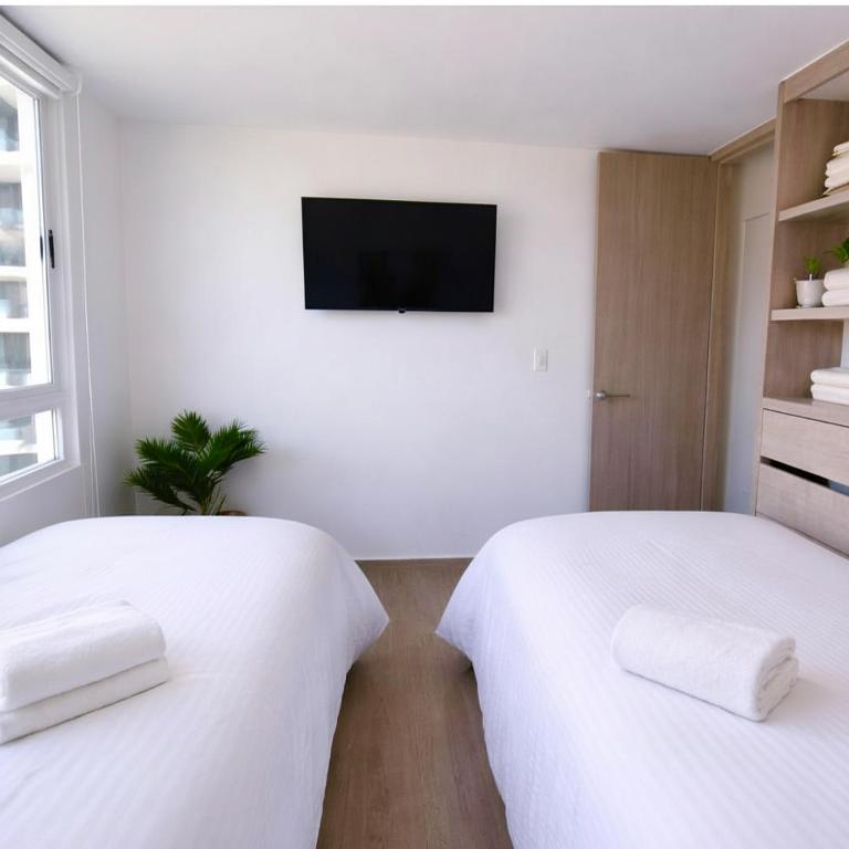 Brand new Oceanview 3 bedroom with Private Jacuzzi - Three-Bedroom Apartment with Balcony - 23