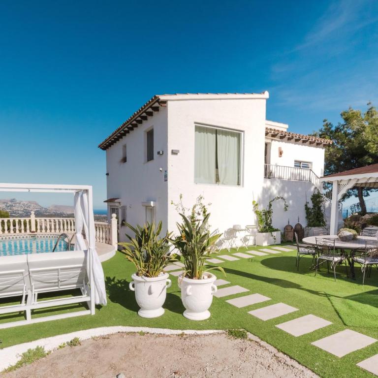 Villa cerca de ALTEA con Vistas Panorámicas Mar, Piscina y Terraza - Casa - 51
