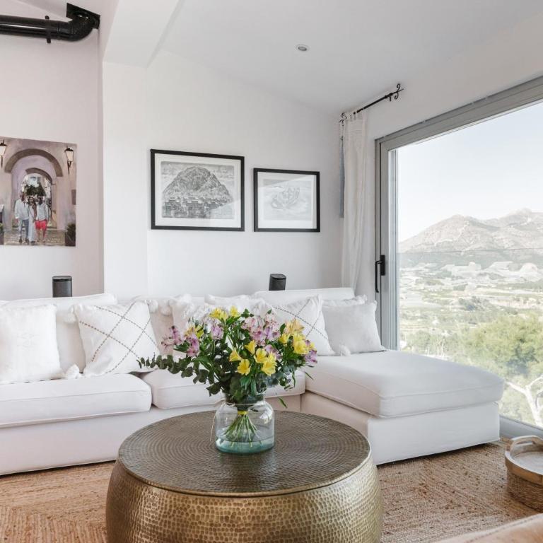 Villa cerca de ALTEA con Vistas Panorámicas Mar, Piscina y Terraza - Casa - 9