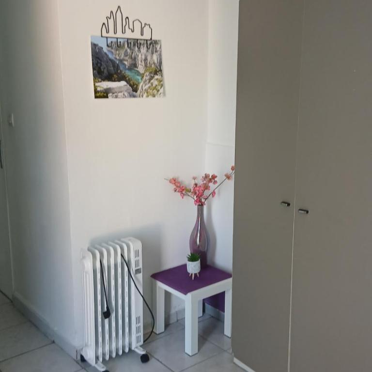 Stud terras Ville Corniche 2 pers stat gratuit rue Modif suivt possib et accord exclusif - Studio avec Terrasse - 6