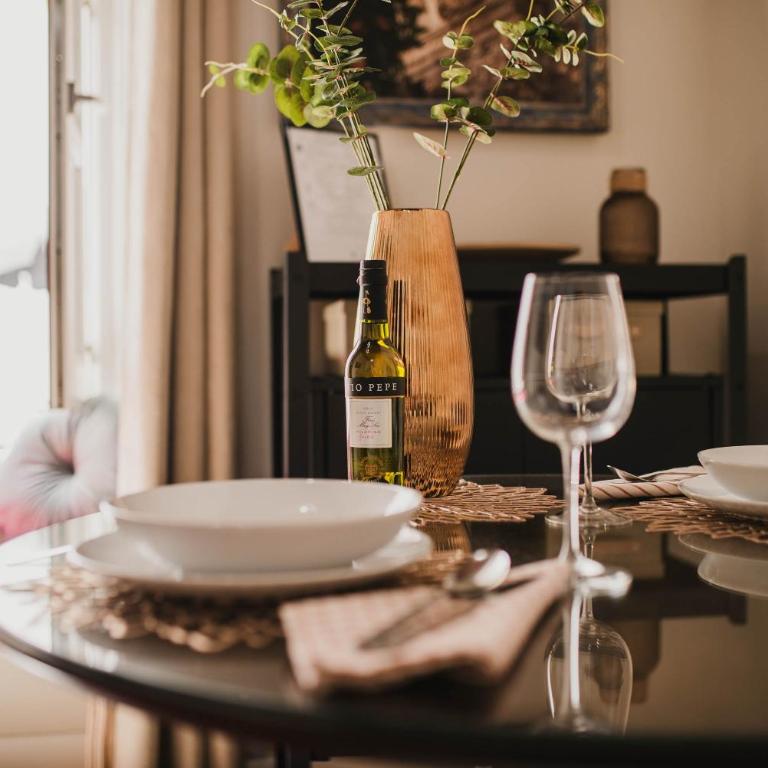 Wehostcostaluz Jerez Centro con terraza privada - Apartamento de 1 dormitorio - 5