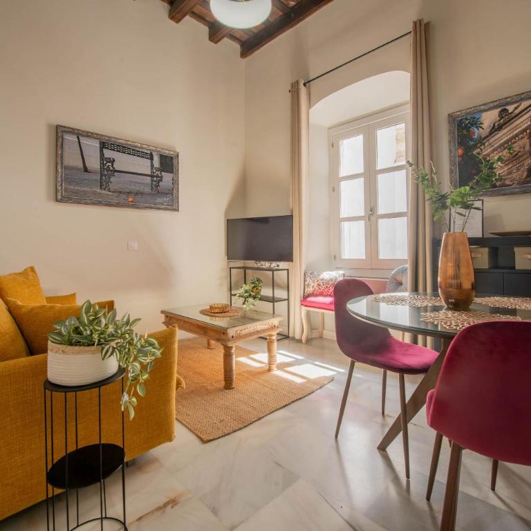Wehostcostaluz Jerez Centro con terraza privada - Apartamento de 1 dormitorio - 9