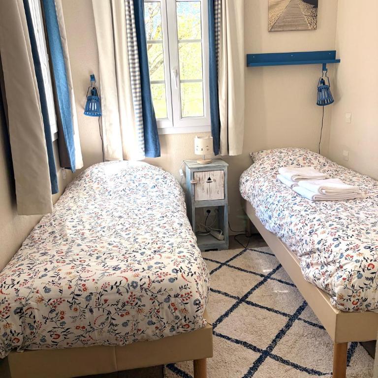 Maison villa Lilou, Pierre et vacances, avec piscine, vue golf, plage à 10 min à pied, linge inclus - Maison 3 Chambres - 8