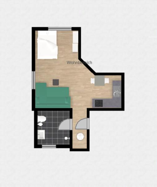 Ferienwohnung Bela - Apartment mit 1 Schlafzimmer - 23