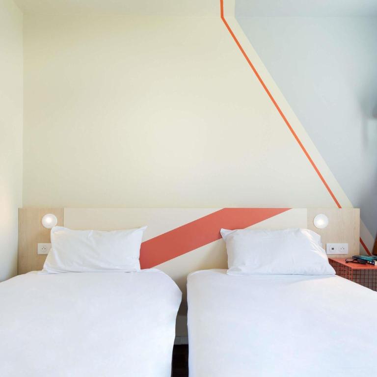 ibis budget Marseille L'Estaque - Chambre Lits Jumeaux - 14