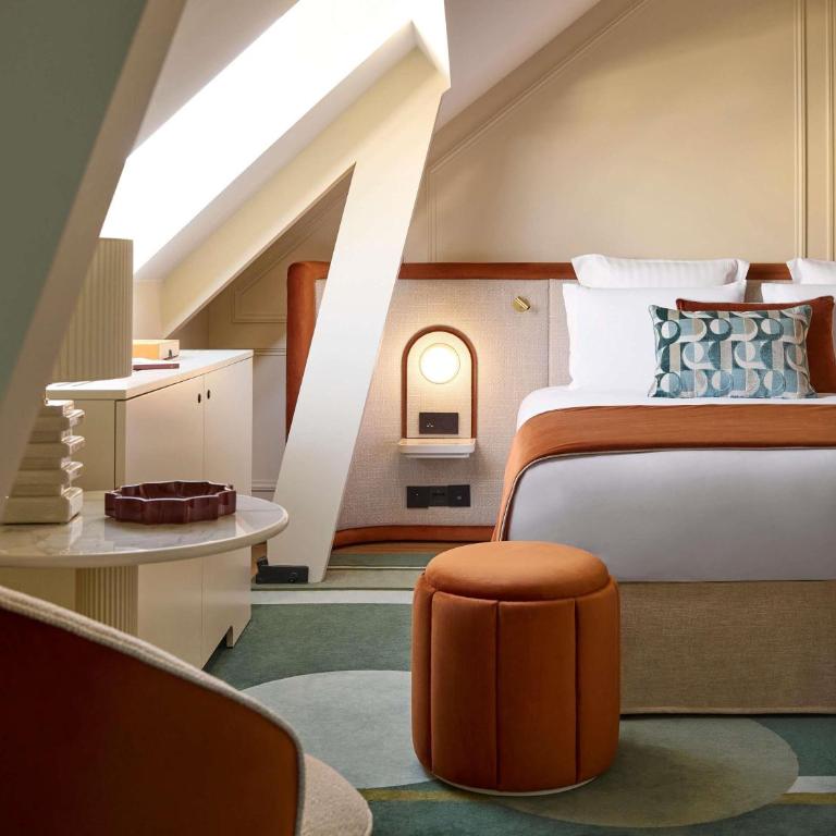 l'Echiquier Opéra Hotel Paris - MGallery Collection - Chambre de Luxe Lit King-Size - 4