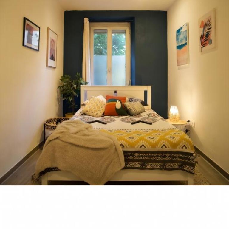 Appart cosy Musée Auto Parc Expo stationnement gratuit 4 Pers 1Ch - One-Bedroom Apartment - 7