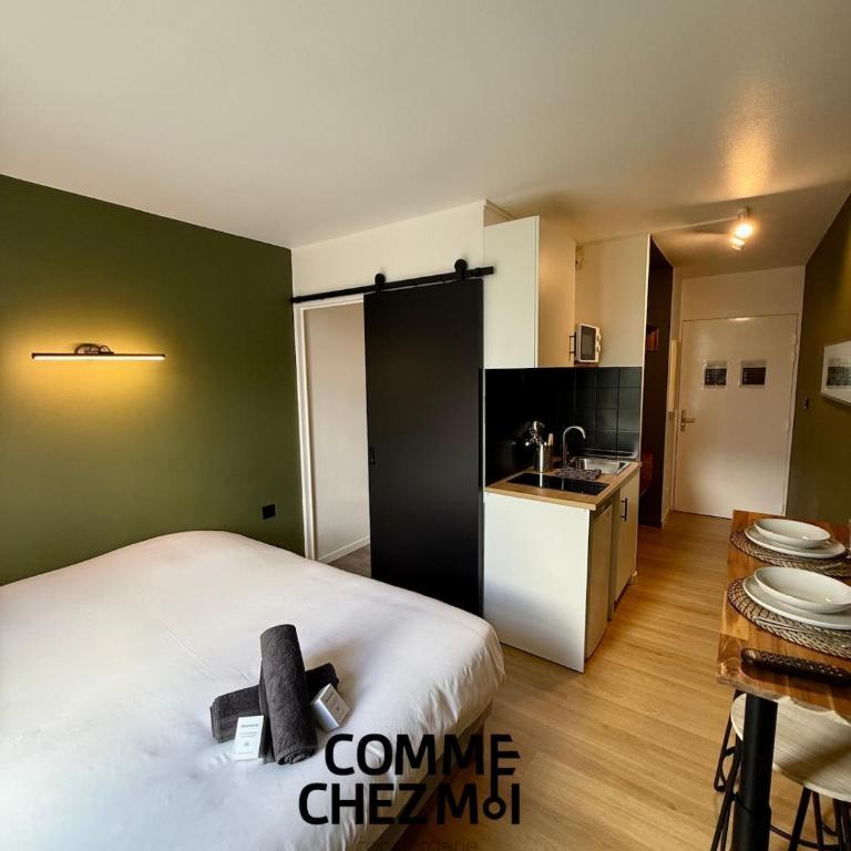 Le 218 Appartement moderne et entièrement équipé à Nancy, avec garage privatif - Apartamento de 1 dormitorio - 15