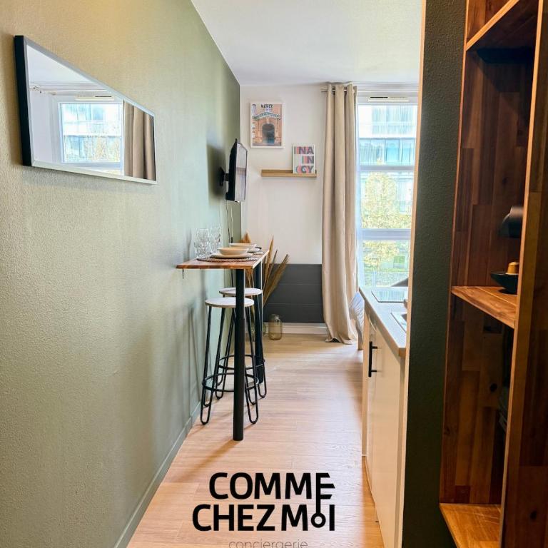 Le 218 Appartement moderne et entièrement équipé à Nancy, avec garage privatif - Apartamento de 1 dormitorio - 18