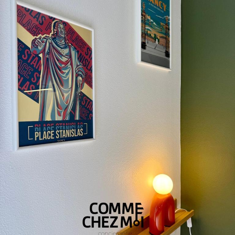 Le 218 Appartement moderne et entièrement équipé à Nancy, avec garage privatif - Apartamento de 1 dormitorio - 3