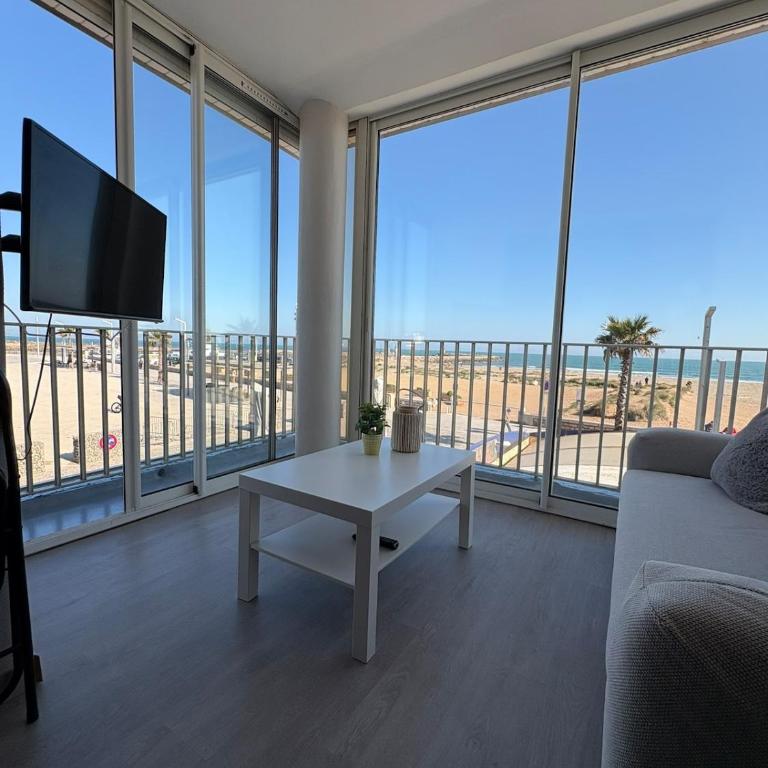 Studio vue mer Valras-Plage - One-Bedroom Apartment - 1
