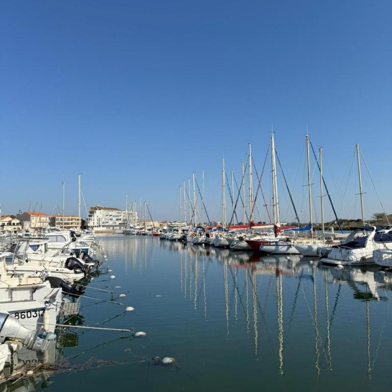 Studio vue mer Valras-Plage - One-Bedroom Apartment - 27