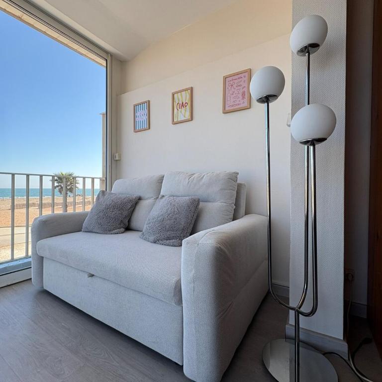 Studio vue mer Valras-Plage - One-Bedroom Apartment - 45