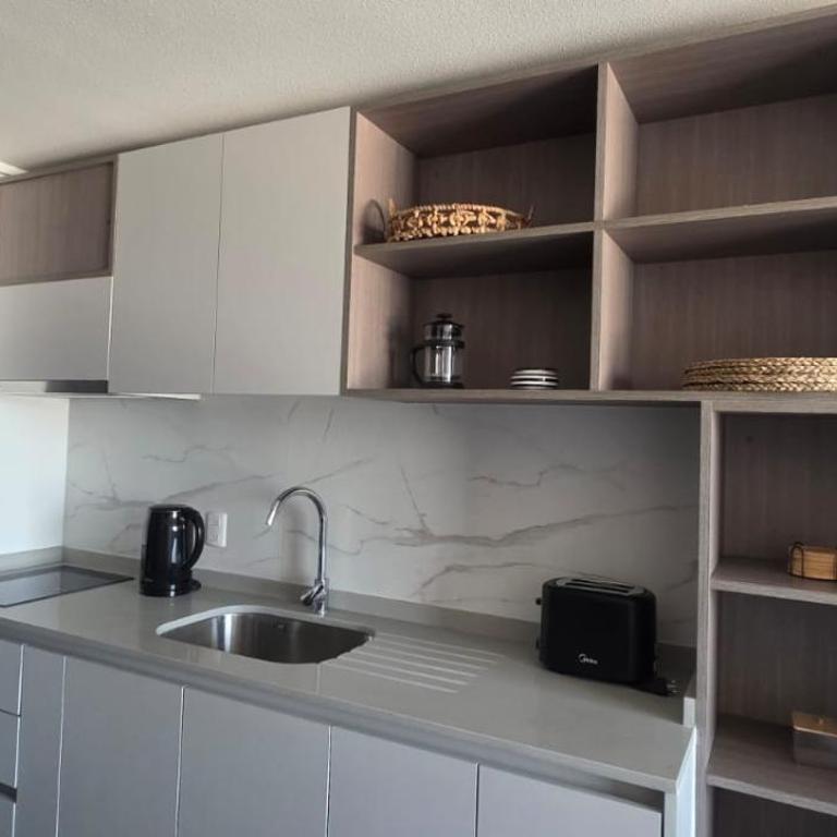 Departamento cerca de Movistar Arena, Parque Estadio Nacional, Teatro Caupolicán - One-Bedroom Apartment - 8