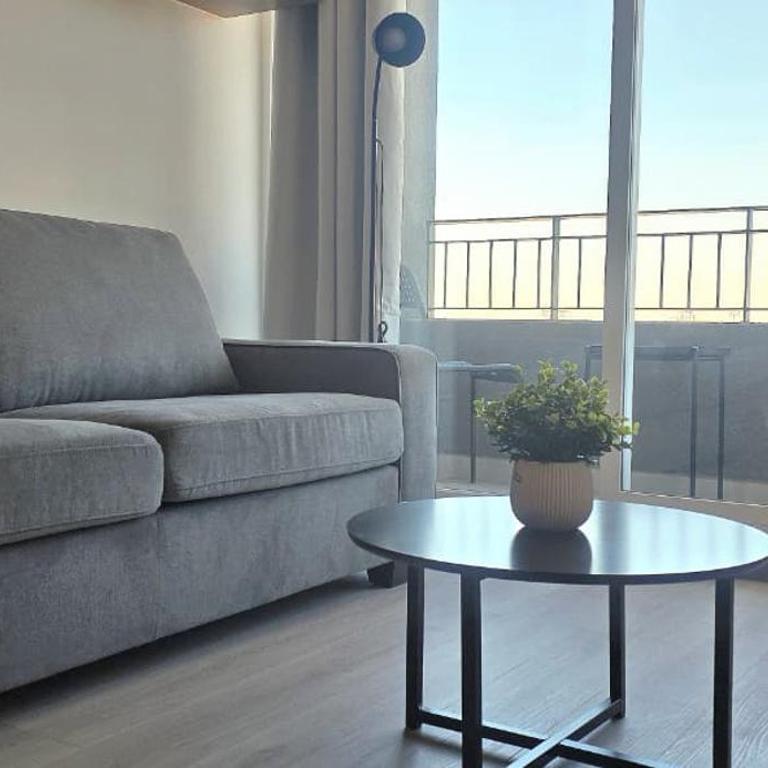 Departamento cerca de Movistar Arena, Parque Estadio Nacional, Teatro Caupolicán - One-Bedroom Apartment - 1