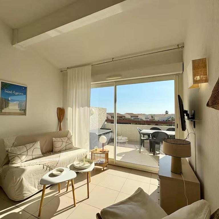 superbe appartement T2 face à la mer et la lagune - Apartment mit 1 Schlafzimmer - 4