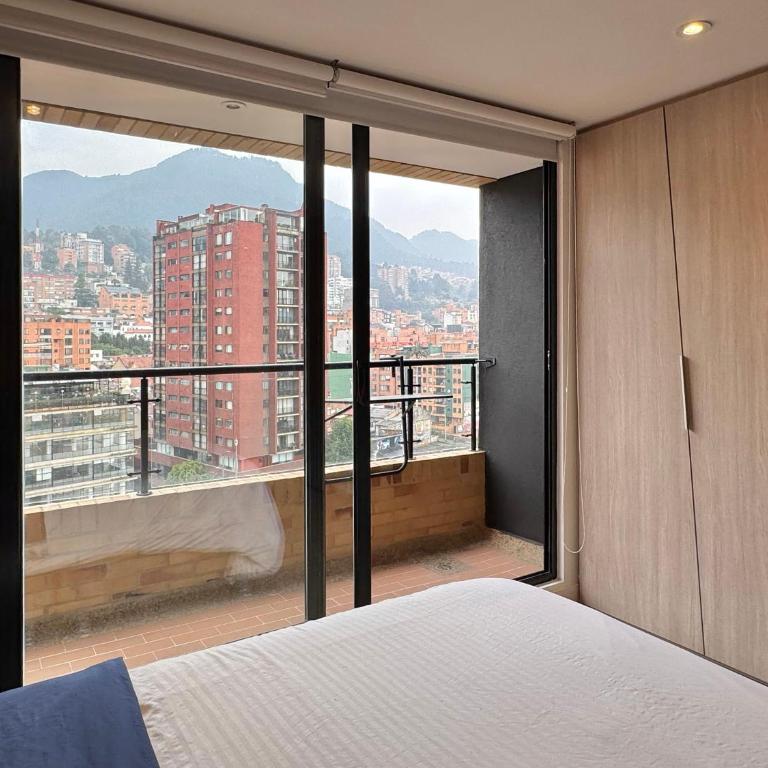 Modernos en Chapinero balcon terraza coworking gimnasio - One-Bedroom Apartment - 15