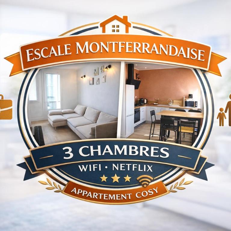 Escale montferrandaise - Appartement 3 Chambres - 1