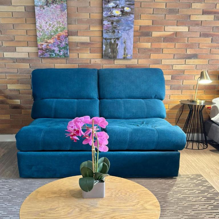 Modernos en Chapinero balcon terraza coworking gimnasio - One-Bedroom Apartment - 29