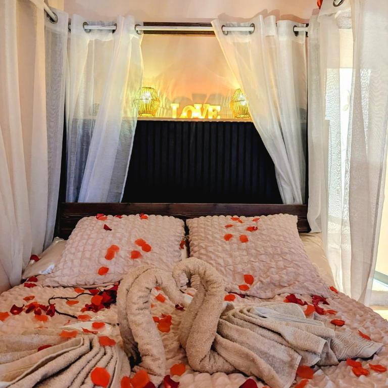 Loveroom Romantique avec Spa et Secret Room - A proximité des Lacs - La Mure - Appartement 1 Chambre - 13