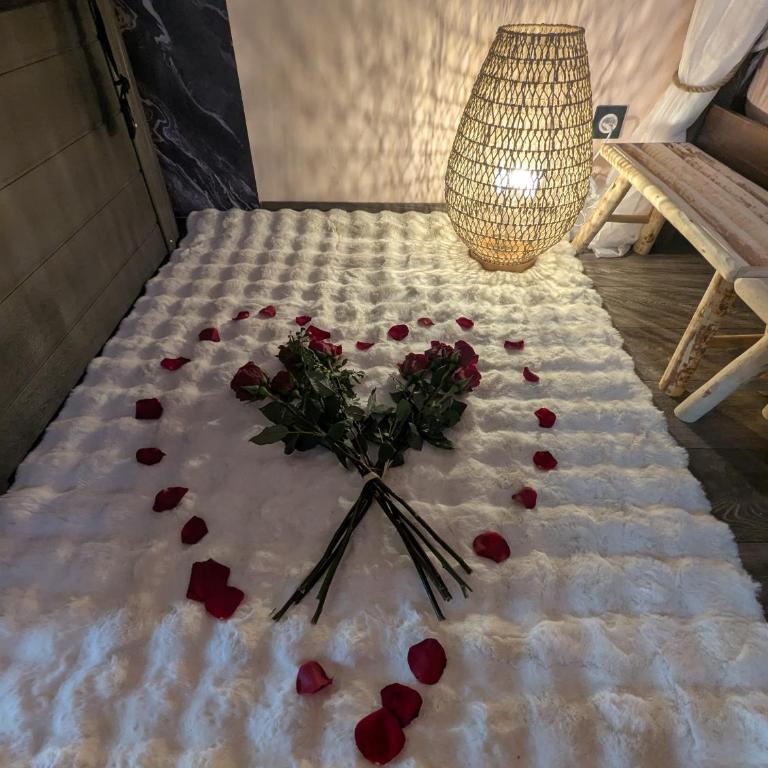 Loveroom Romantique avec Spa et Secret Room - A proximité des Lacs - La Mure - Appartement 1 Chambre - 15