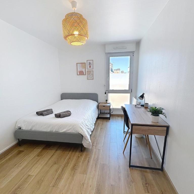 Venise - Grand appartement - 4 chambres - Parking Privé - Reims - Appartement - 20