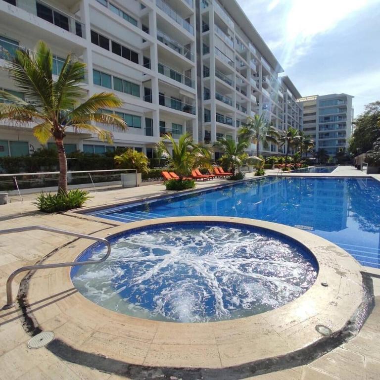 Morros 3 Frente al Mar - Piscinas y Jacuzzi - One-Bedroom Apartment - 7