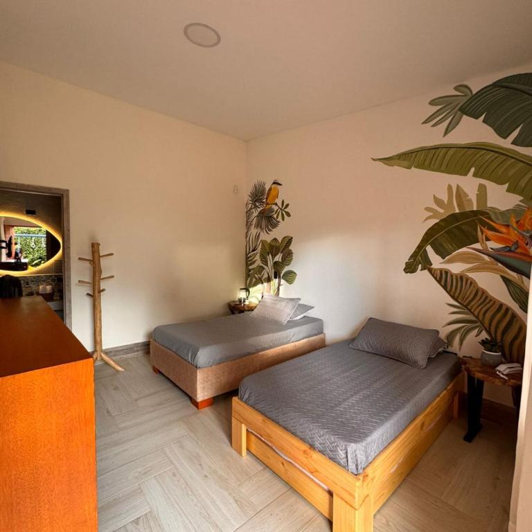 Hotel Campestre Alma Nativa - Habitación Familiar con vistas al jardín - 4