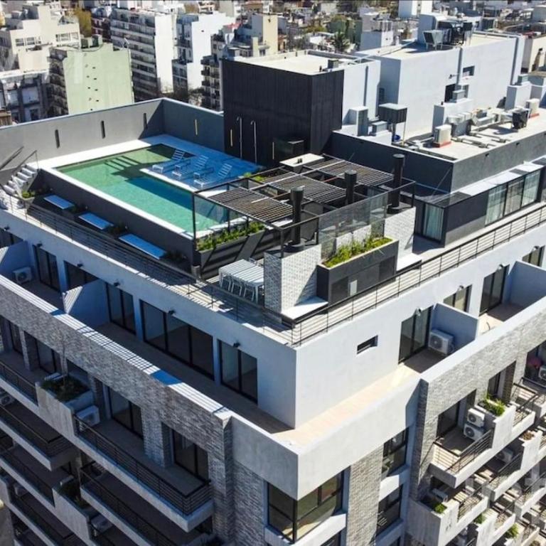 Modern Central location Studio with Rooftop Pool - One-Bedroom Apartment - 18
