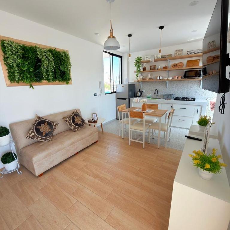 Dptos 2do piso - 7 min del centro - 2 Hab - 3 camas - wifi - lavadora - Apartamento Superior de 2 dormitorios - 2