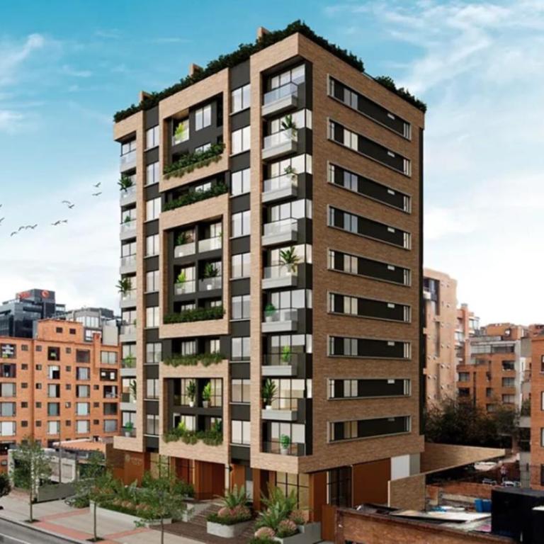Apartamento calle 94, El Chicó, edificio High Park - One-Bedroom Apartment - 2