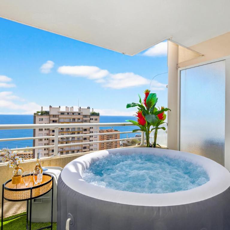 VILLA FLORENTINE II - Somptueux deux pièces MONACO - Vue mer - Parking - Appartement 1 Chambre - 1