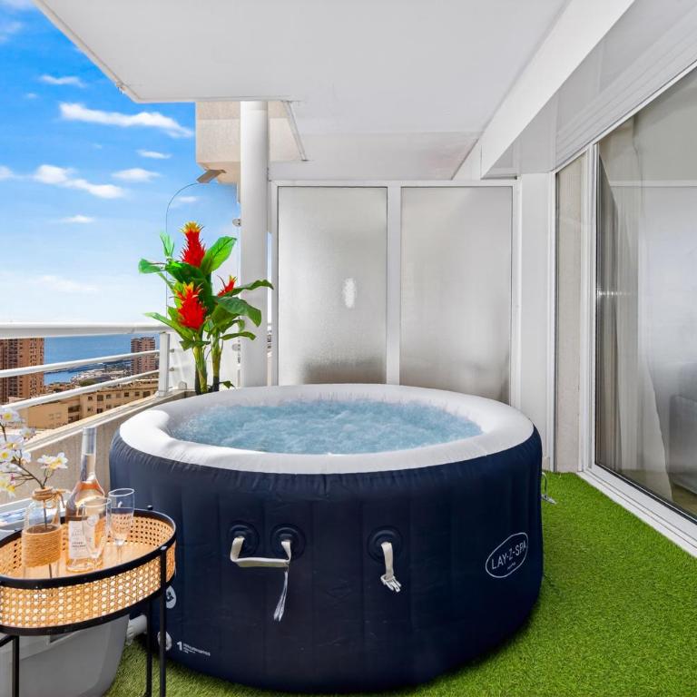 VILLA FLORENTINE II - Somptueux deux pièces MONACO - Vue mer - Parking - Appartement 1 Chambre - 41