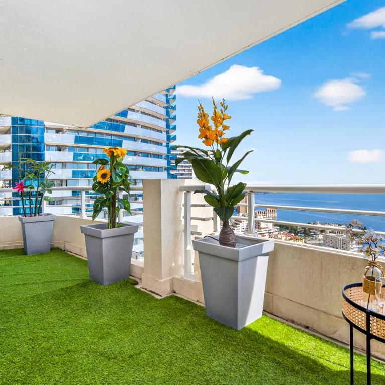 VILLA FLORENTINE II - Somptueux deux pièces MONACO - Vue mer - Parking - Appartement 1 Chambre - 43