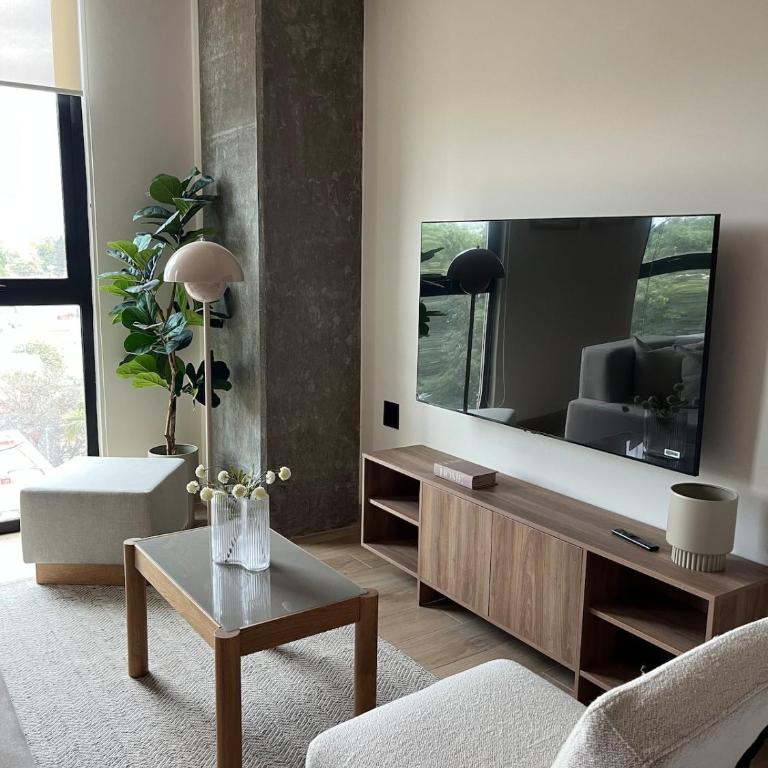 Bonito loft de lujo frente a Expo Gdl en Torre Margot - World Cup Visitors Welcome! - Two-Bedroom Apartment - 3