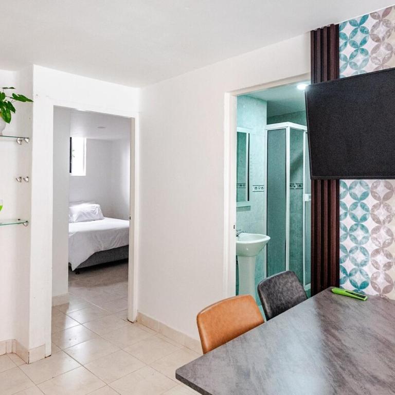 Apartamento colonial balcón A 1 1 - Two-Bedroom Apartment - 12